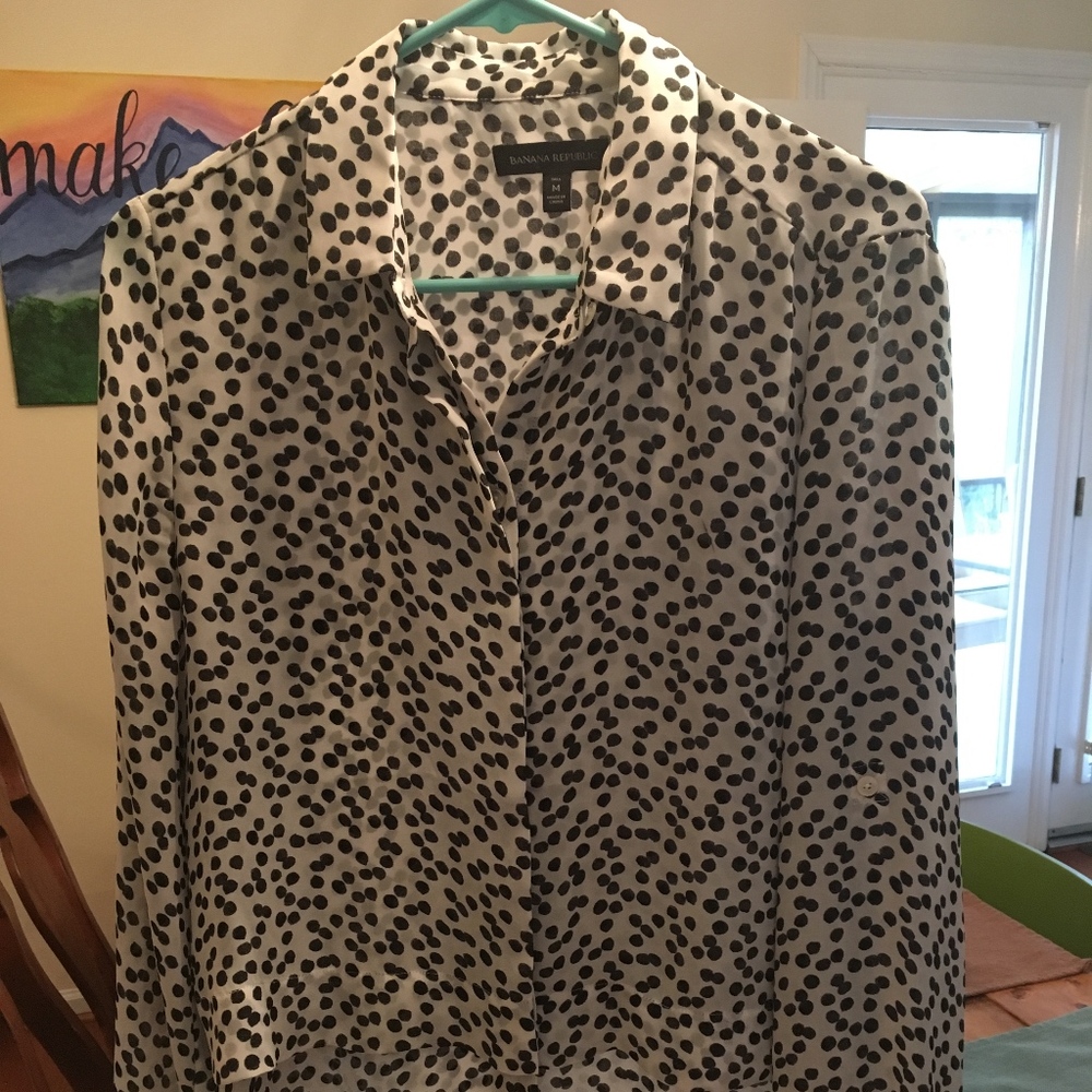 Long Sleeved Banana Republic Dress Shirt